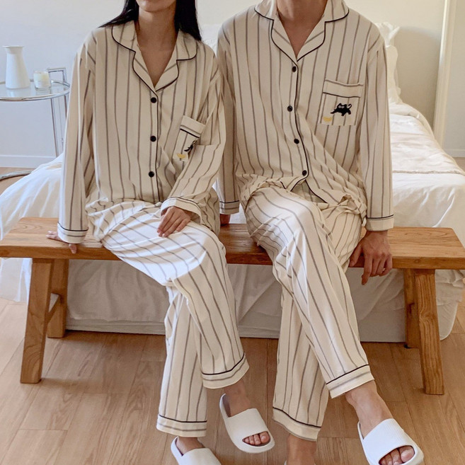 잠끌 러블리 커플 잠옷 파자마 상하의 세트