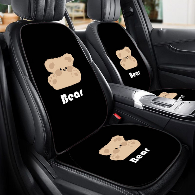 SYUM 자동차시트커버 풀세트 사계절 용 부드럽고 편안하며 차량용시트커버, 시트 & 백 패드 세트, 1개