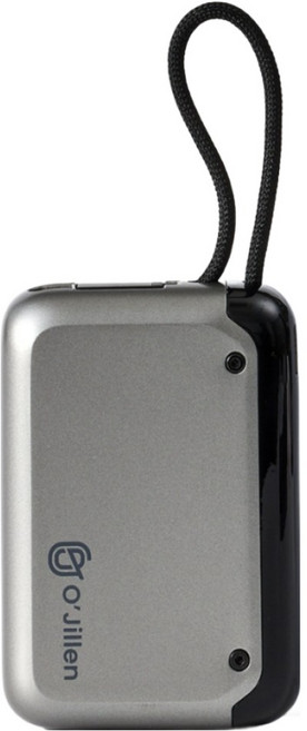 오지렌 30W PPS 초고속 충전 프리미엄 보조배터리 10000mAh, 실버, OJ10000H