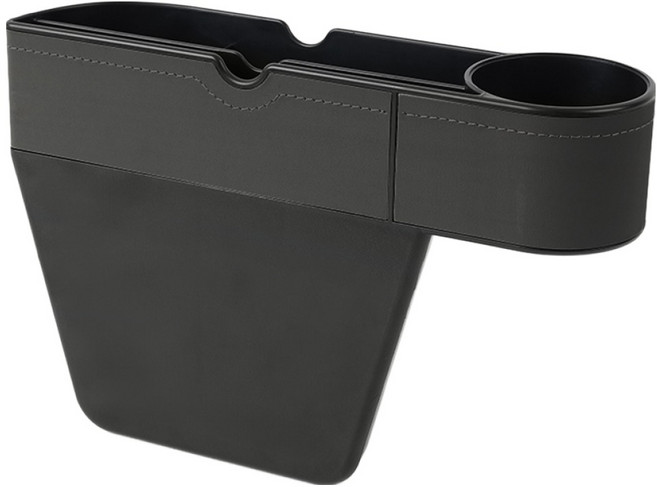 크레이지몬스터 담다 사이드포켓 틈새 수납함 운전석 조수석 정리함, 블랙(1P), 담다 사이드포켓 조수석, 1개