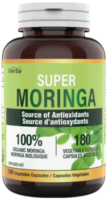 모링가 1000mg 180식물성캡슐 모링가잎 가루 분말 허바 캐나다, 180정, 3개 - 쿠팡