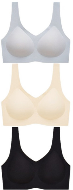 코사르티 여성 브래지어 패드일체형 심리스 브라 3p