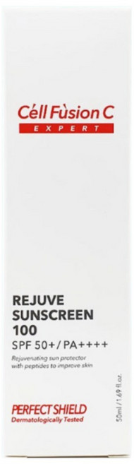 셀퓨전씨 엑스퍼트 퍼펙트 쉴드 리쥬버 썬스크린100 SPF50+/PA++++, 50ml, 2개