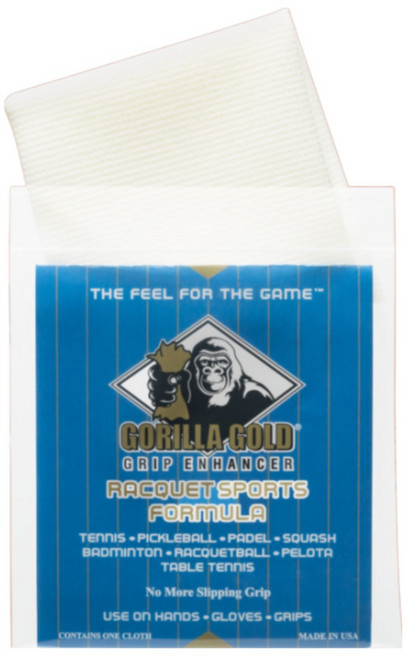 고릴라골드 미국 배드민턴 테니스 라켓 그립 테이프 교체 미끄럼방지 타월, 1개