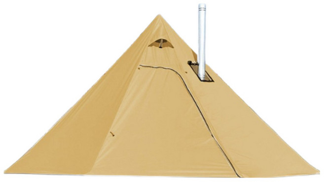 KALLUS CAMPING 경량 인디언 텐트 연통, 3~4인용 (400*220cm)