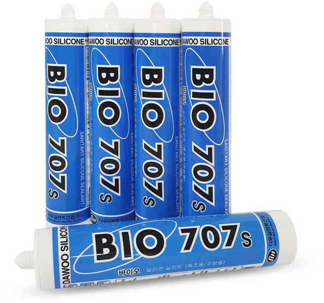 3S리빙 바이오 실리콘 707 270ml 백색 실란트 내곰팡이성 항균실리콘, 1개