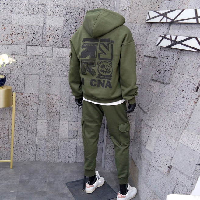 아이야/트레이닝/세트/오버핏/후드리/조거[후드세트] CNAs