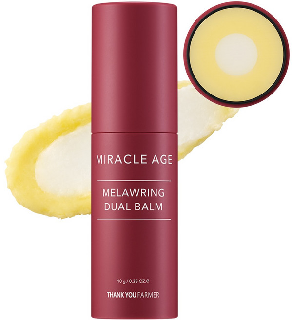 땡큐파머 미라클 에이지 멜라링 듀얼 밤, 10g, 1개