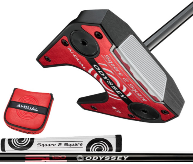오딧세이 Ai 듀얼 S2S(스퀘어2스퀘어) 7번 제로토크 퍼터 캘러웨이코리아정품 2026년, OS 그립 35인치 [88.9cm]