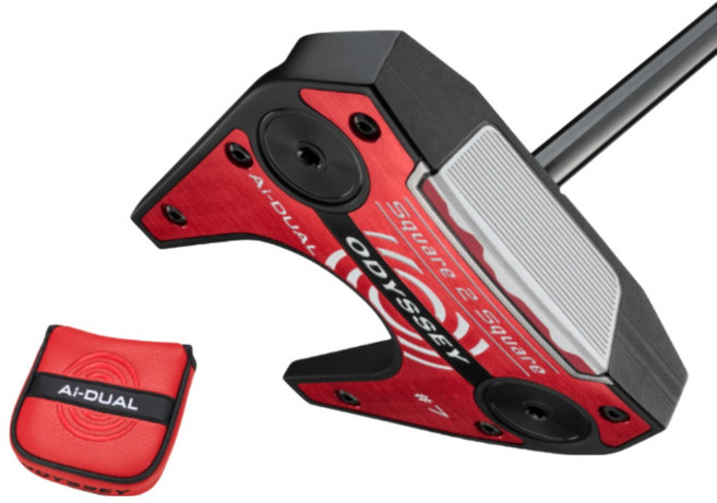 오딧세이 Ai 듀얼 S2S(스퀘어2스퀘어) 7번 제로토크 퍼터 캘러웨이코리아정품 2026년, OS 그립 33인치 [83.82cm]