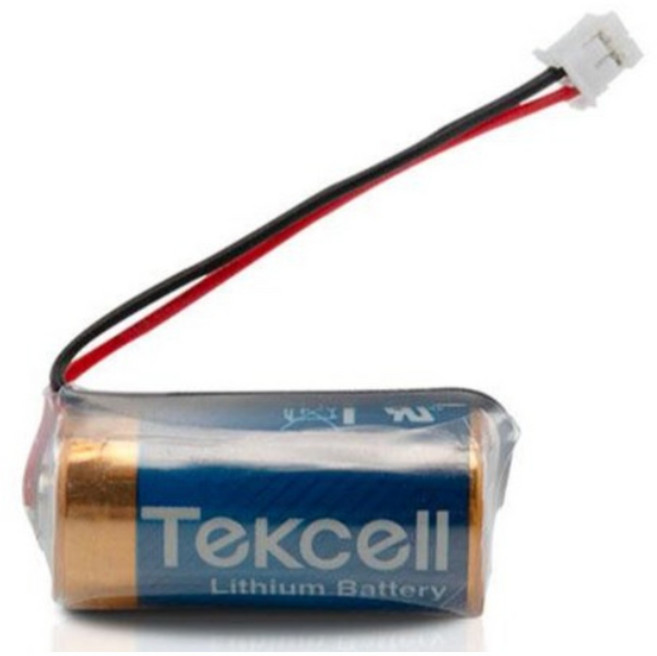 텍셀 CR123A ARIM-02 커넥터 DC3V 배러티 화재감지기 화재경보기 소방 건전지, 1개입, 1개