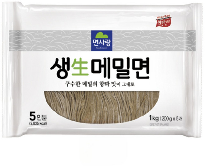면사랑 생 메밀면1kg 10개 1박스, 1kg