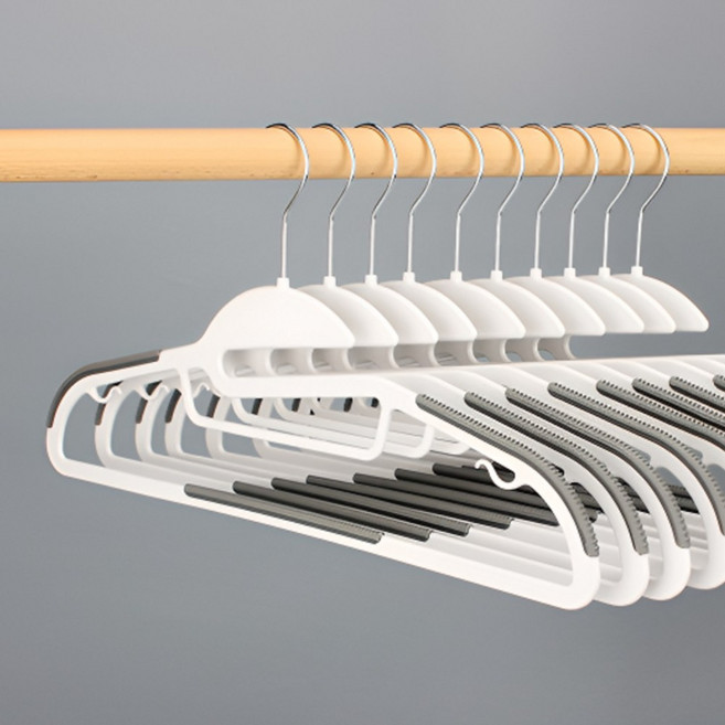 칼뷔트 어깨뿔방지 논슬립 옷걸이 목늘어남방지, 30개, 그레이