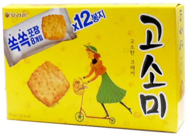 오리온 고소미, 216g, 12개 - 쿠팡