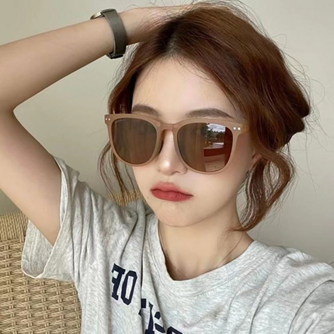 HAMMER 접이식 가벼운 편광 선글라스 패션 여자 남자 자외선차단 골프적용