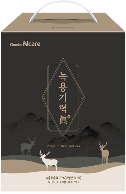 천호엔케어 녹용기력진 30p, 1.8L, 2개