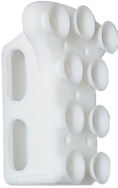 프리핸즈 샤워기 거치대 문어발 흡착식 샤워 홀더 걸이, 1개