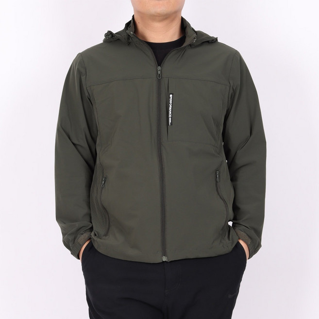 시원한 여름 간절기 바람막이 자켓 윈드 점퍼 타공원단 빅사이즈 120까지