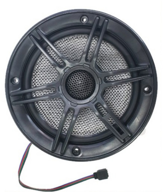 머큐리스피커 6.5인치 LED 마린스피커 WS6552T-4옴 코엑셜 스피커 오토바이/선박/방수스피커-좌/우 2개 1셋트, 본품(옵션없음)