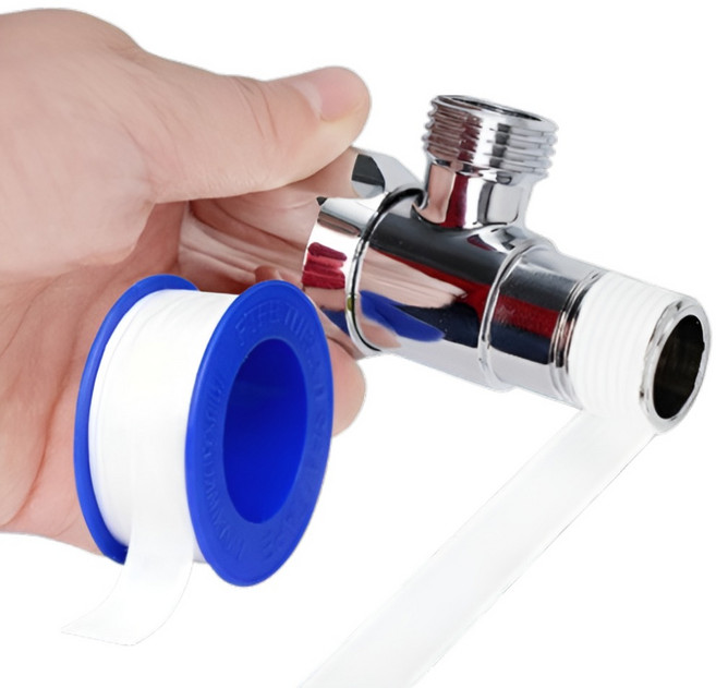 쥬커머스 테프론 누수 방지 배관용 테이프 12mm 10M, 5개