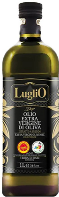 루글리오 DOP 엑스트라버진 올리브오일 산도0.19 교황청지정 냉압착, 1L, 2개