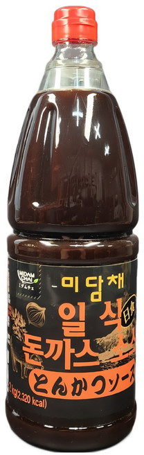 미담채 일식돈까스소스2kg 8개 1박스, 2kg