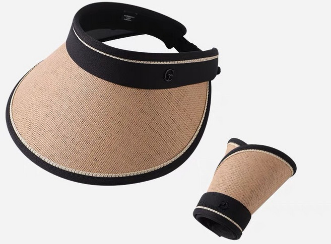 루루엔픽 돌돌이 썬캡 자외선차단 챙넓은 모자