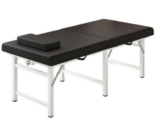 마사지 침대 접이식 베드 미용 속눈썹 물리치료 한의원, 블랙180, 1개