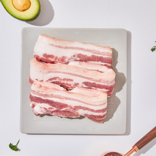 친절정육점 한돈 오겹살 500g, 1개, 수육용(500g)