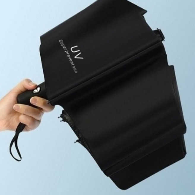 UV 99.9% 자외선 차단 자동 3단 양산 우산