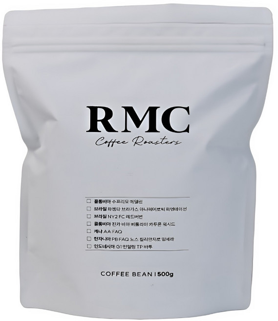 RMC 커피 프리미엄 브라질 엘로우버번 싱글오리진 당일로스팅 원두커피 커피원두, 1개, 500g, 홀빈(분쇄안함)