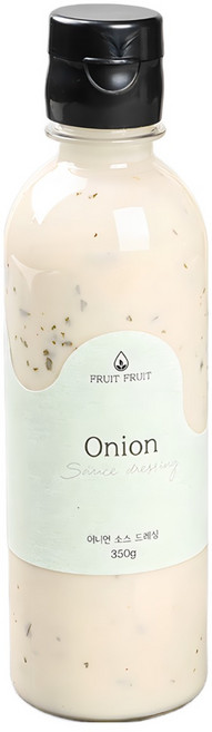 어니언 크림 소스 드레싱 튀김 연어 소스, 350g, 1개, 350g