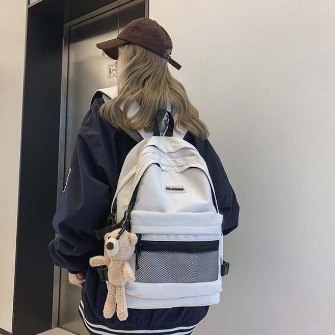 비버리코 멀티포켓 백팩 대용량 학생 가방 남여공용 책가방 입학선물