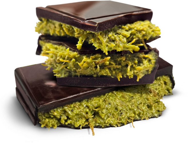 두바이초콜릿 피스타치오 카다이프 수제 초콜렛, 1개, 145g