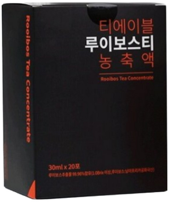 티에이블 루이보스티 농축액, 30ml, 20개입, 1개