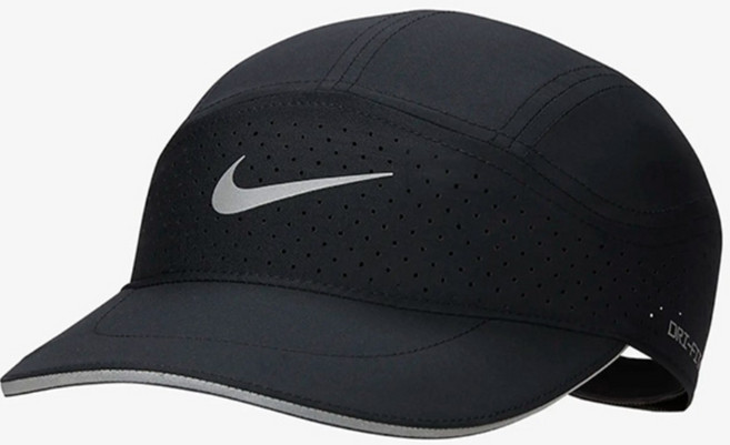 나이키 러닝 드라이핏 ADV 플라이 언스트럭쳐드 조깅 런닝캡 블랙