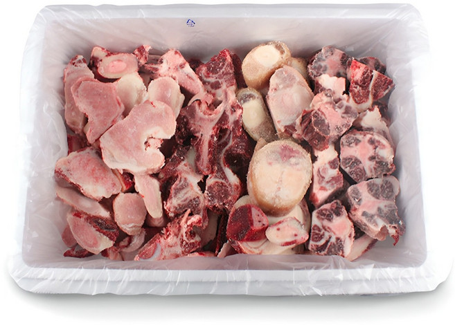 전통참한우 사골2kg+잡뼈2kg+우족1kg+꼬리반골1kg 실속형, 1개, 6kg