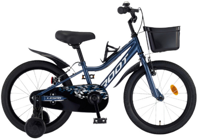 삼천리 어린이 자전거 루트 18인치 보조바퀴 99%조립 2026년형, 다크 블루 90%조립, 1개, 117cm