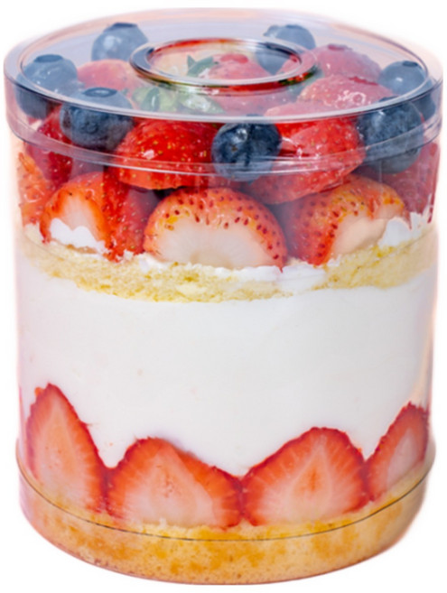 (평일 낮 12시전 주문 오늘출발) 케익팩토리 딸기케이크 딸기다담, 650g, 1개