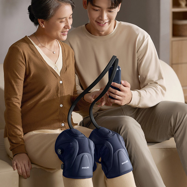 필립스 3D 공기압 무릎 안마기 PPM5522DB