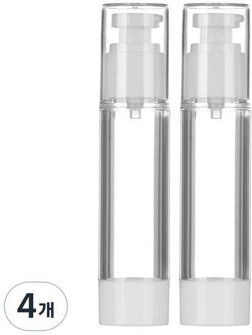 진공 에센스 용기 50ml, 4개