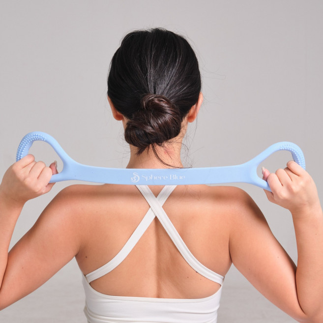 니라바 밴드 스트레칭 밴드 요가 필라테스 소도구 라텍스 고무 저항 홈트 운동 스트레칭밴드, 1개, blue