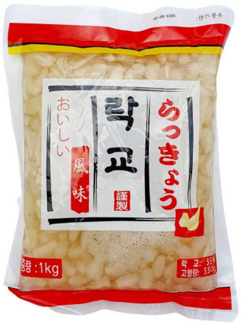 토호식품 락교 파우치, 1kg, 1개