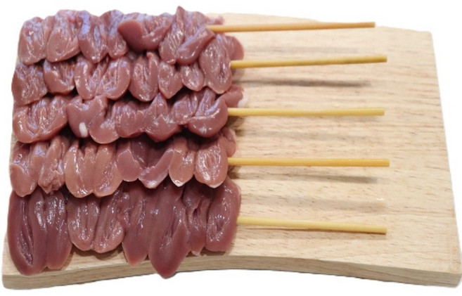 캠핑N 국산 닭 국내 작업 염통 꼬치 200g 10꼬치 수량 데리야끼 소스 30g 구매 수량만큼, 1개