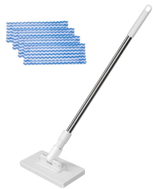 포지픽 원터치 밀대걸레 밀대 바닥청소 밀대걸레, 1세트