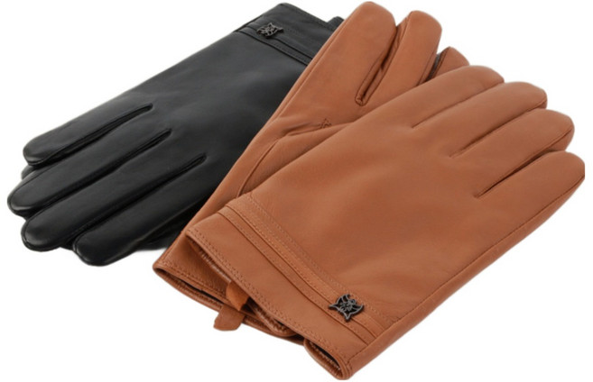 두줄장식 남성용 가죽장갑 LX-31217-1