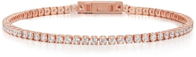 엘르악세사리 여성용 샤인 스퀘어 테니스 팔찌 ELBRBB097