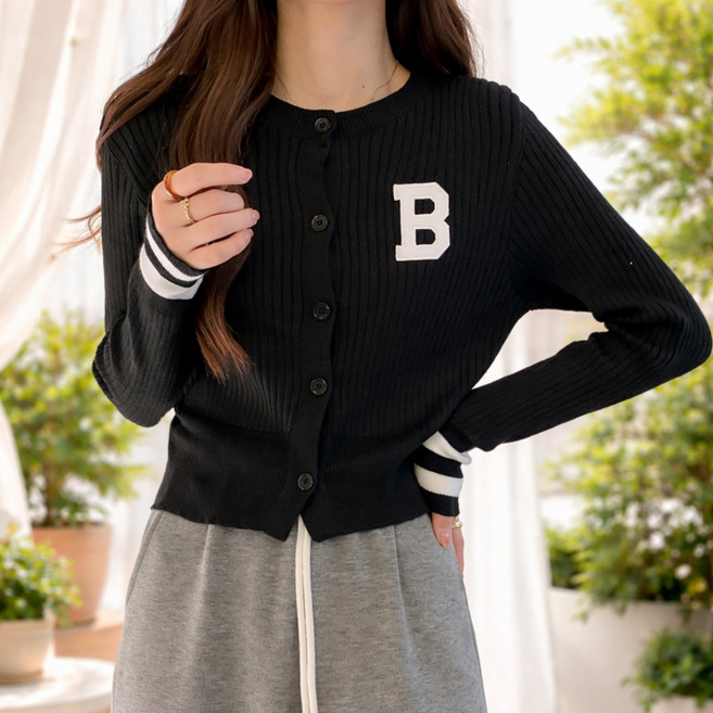 DW 여성 데일리 간절기 라운드넥 소프트 가디건 봄신상