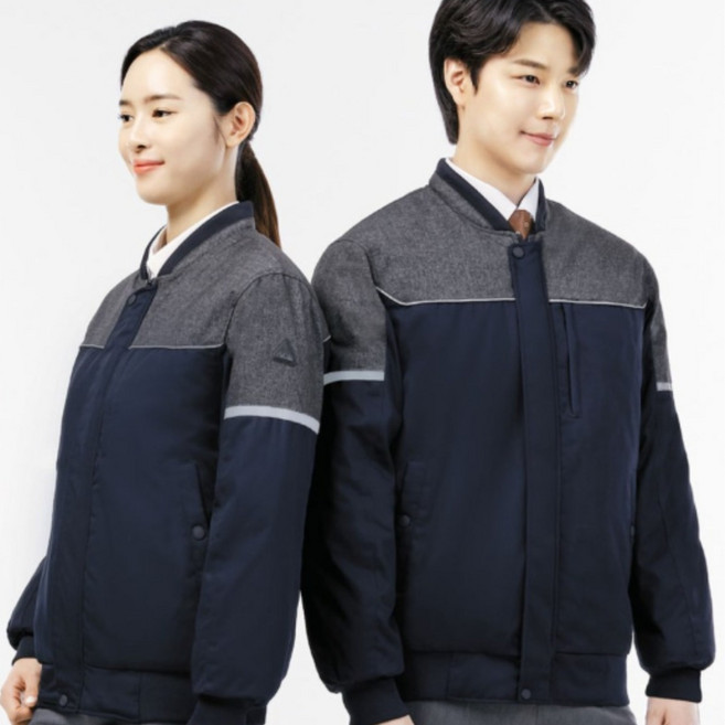 남여공용 겨울 작업복 점퍼(발열안감) UPA-W13J