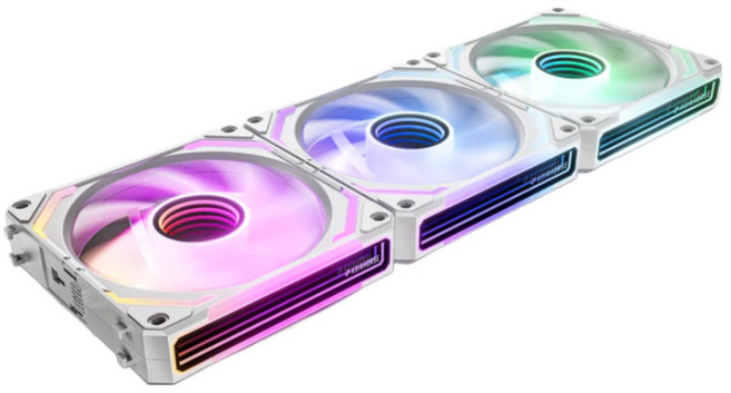 페이버컴퓨터 Asiahorse COSMIQ ARGB 120mm 데이지체인 PC 모듈팬, 3개, 화이트, COSMIQ 스탠다드